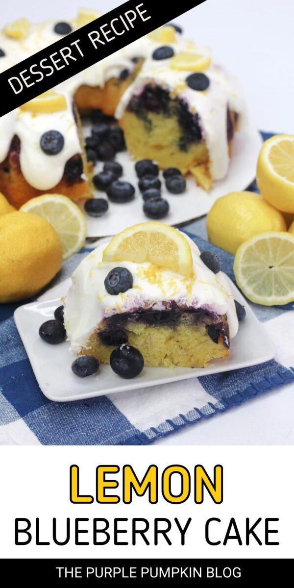 Lemon Blueberry Bundt Cake Dessert Recipe