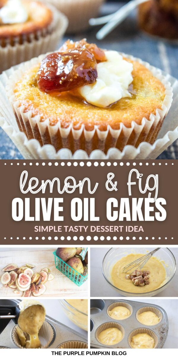 Lemon & Fig Olive Oil Cakes