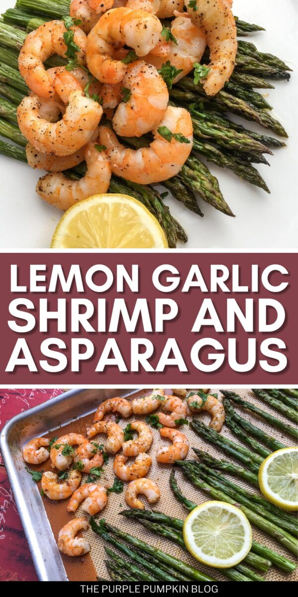 Lemon Garlic Shrimp and Asparagus
