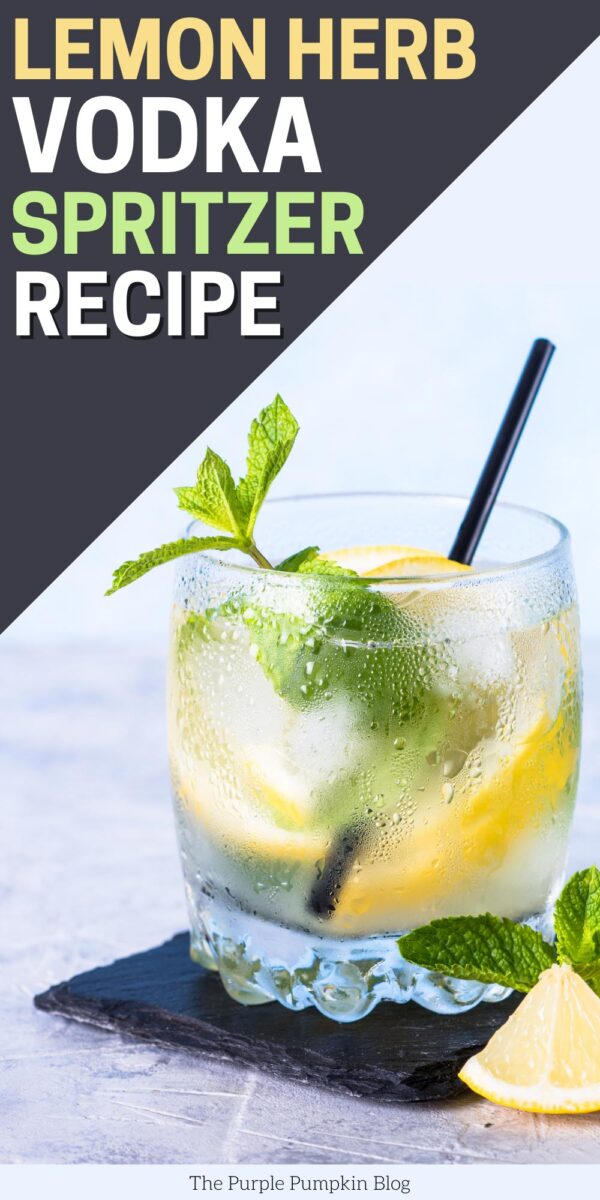 Lemon Herb Vodka Spritzer Recipe