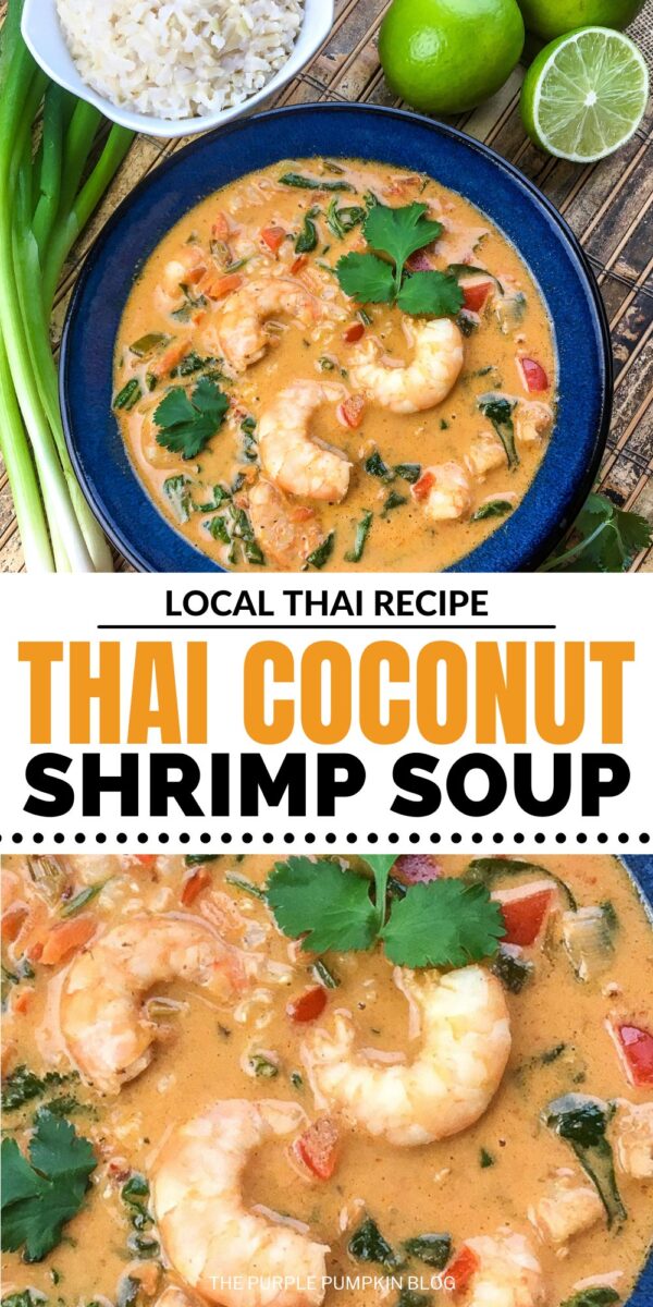 Local Thai Recipe - Thai Coconut Shrimp Soup