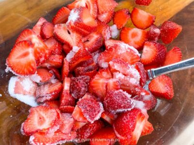Macerated Strawberries