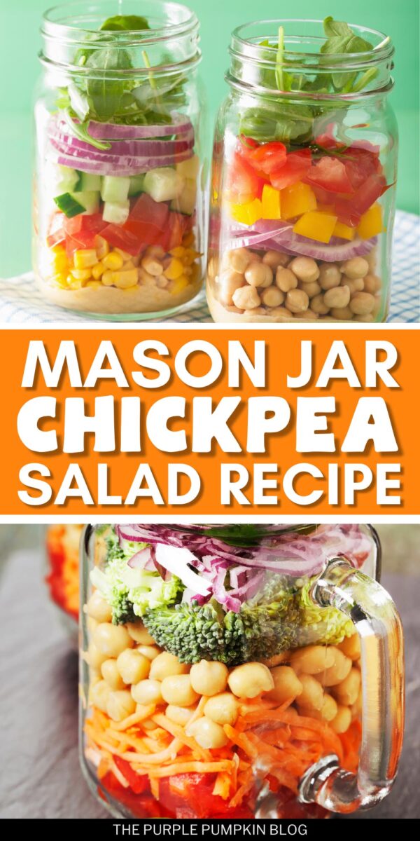 Mason Jar Chickpea Salad Recipe