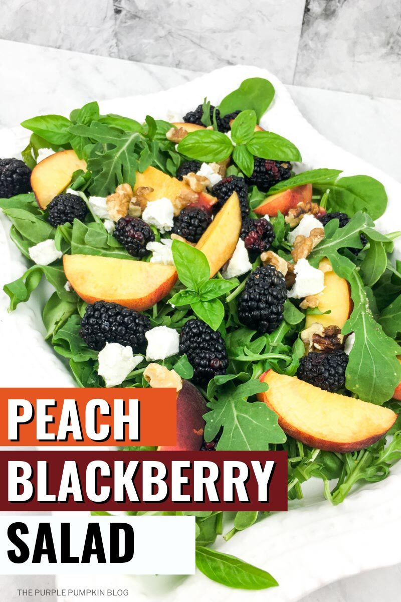 Peach Blackberry Salad