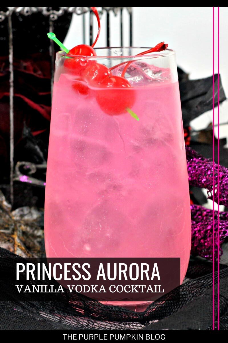 Princess Aurora Vanilla Vodka Cocktail