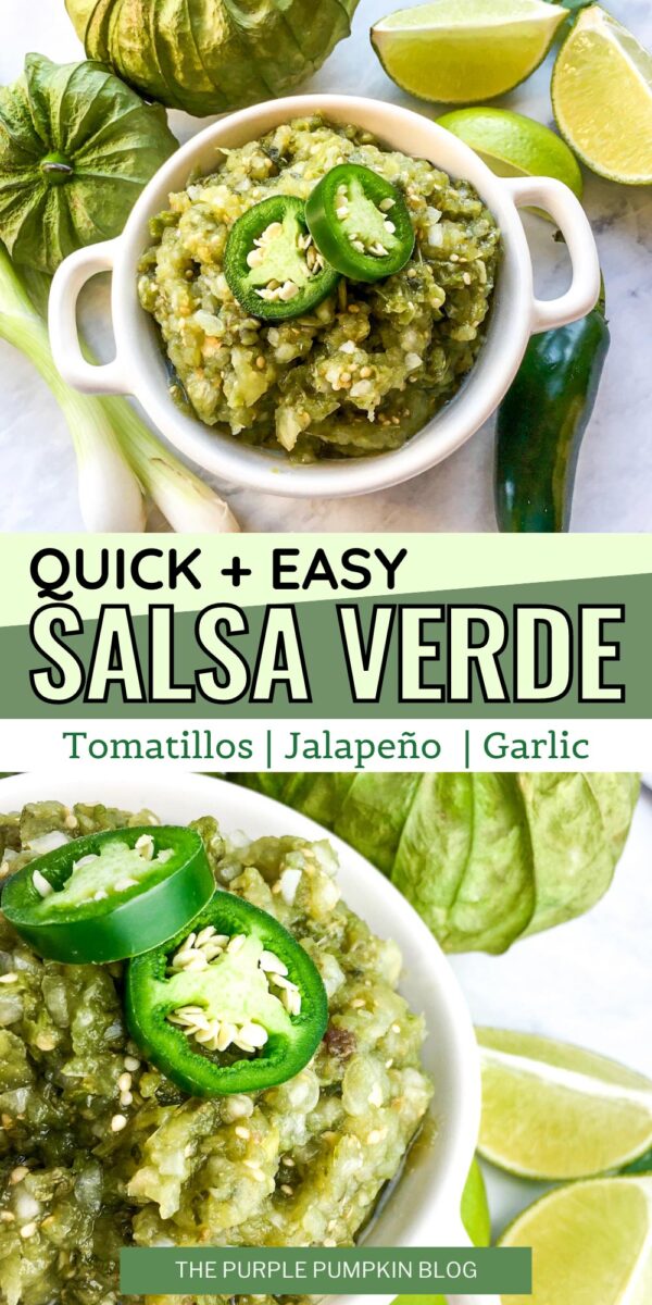 Quick & Easy Salsa Verde with Tomatillos