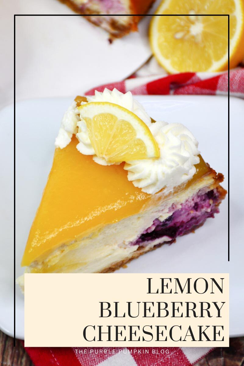 Recipe for Lemon Blueberry Cheesecake