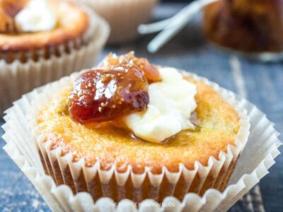 Recipe for Lemon Fig Olive Oil Muffins
