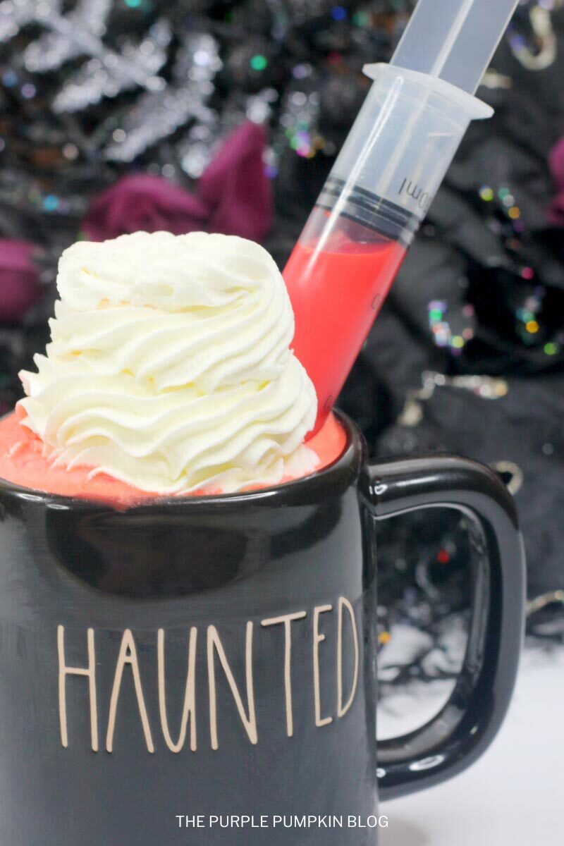 Red Hot Chocolate for Halloween