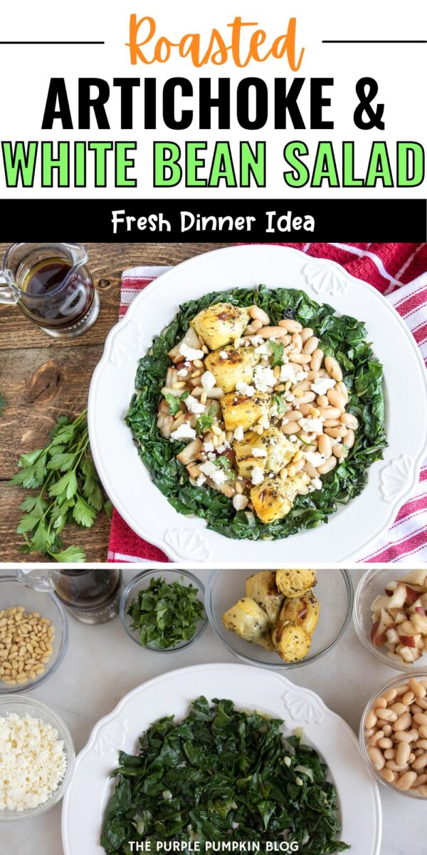 Roasted Artichoke & White Bean Salad - Fresh Dinner Idea