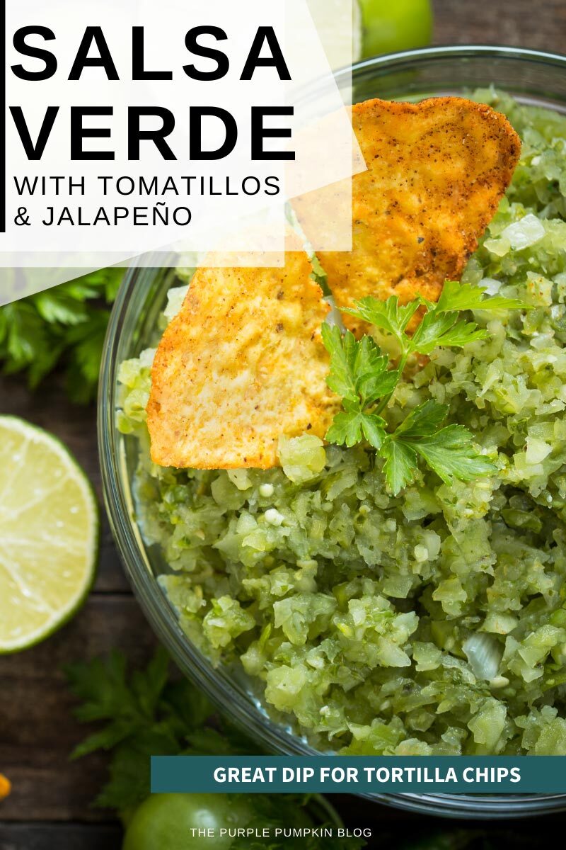Salsa Verde with Tomatillos & Jalapeno