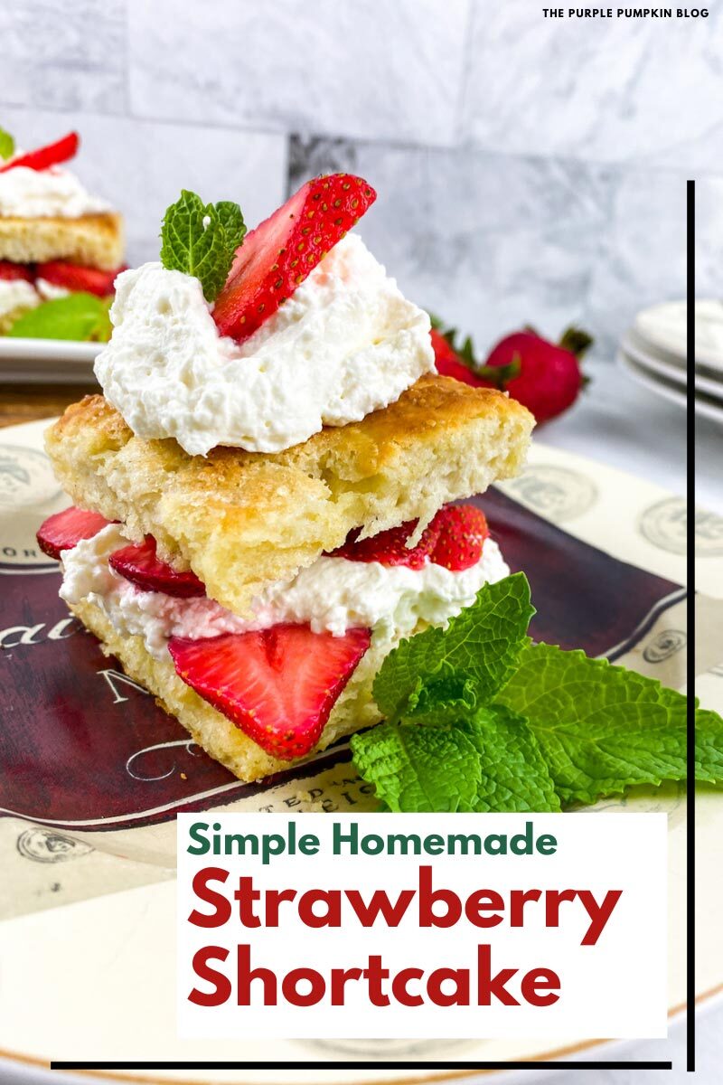 Simple Homemade Strawberry Shortcake