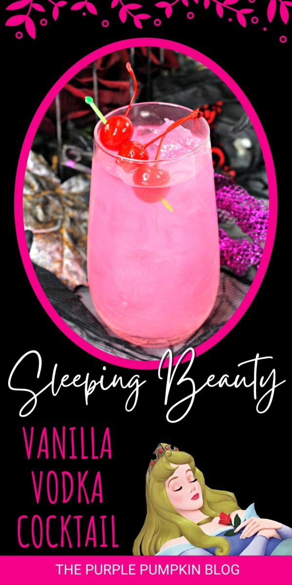 Sleeping Beauty Vanilla Vodka Cocktail