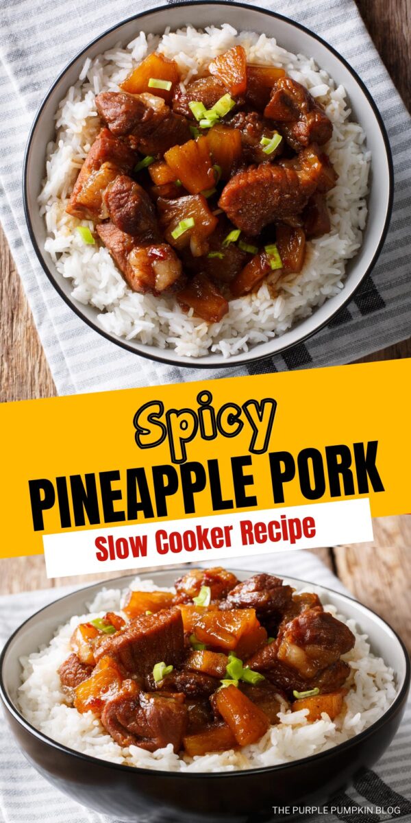 Spicy Pineapple Pork in the Slow Cooker