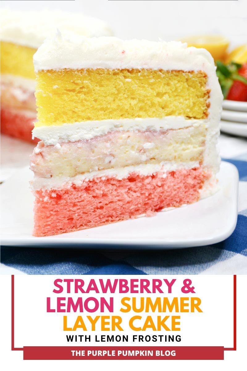 Strawberry Lemon Summer Layer Cake