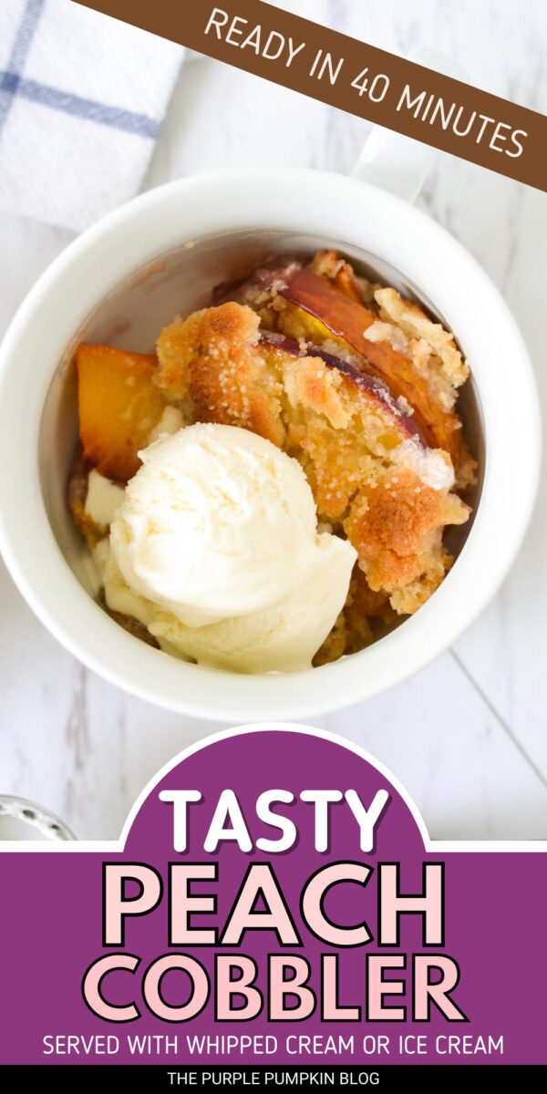 Tasty Peach Cobbler
