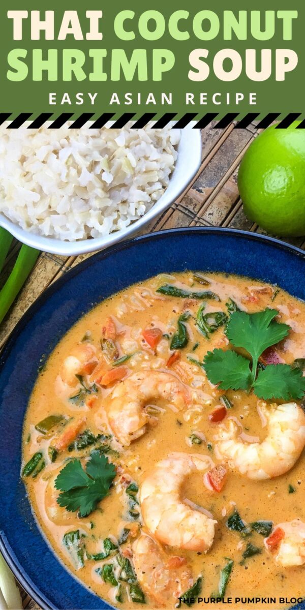 Thai Coconut Shrimp Soup - Easy Asian Recipe