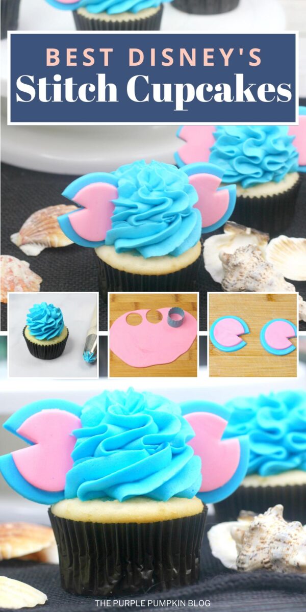 The Best Disney Stitch Cupcakes
