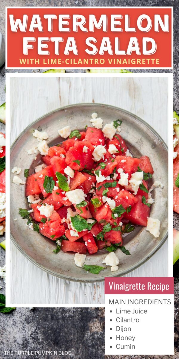 Watermelon Feta Salad for Summer