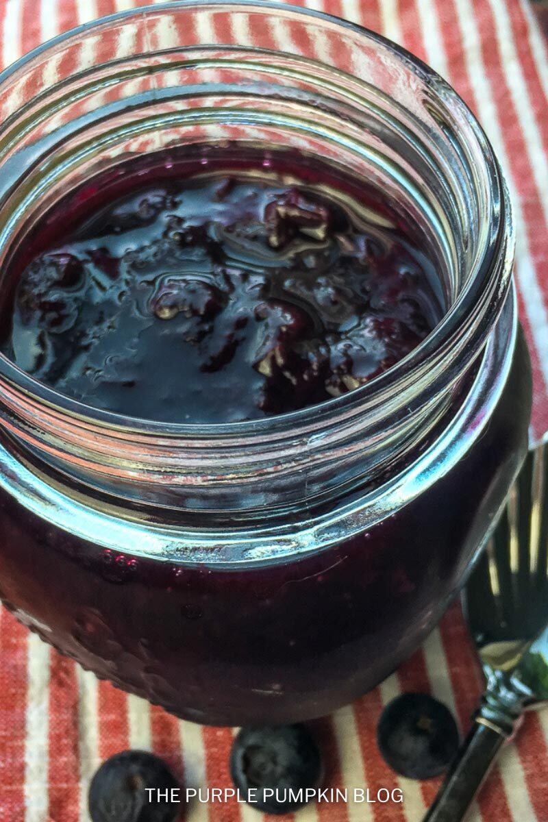 A Recipe for Blueberry Compote