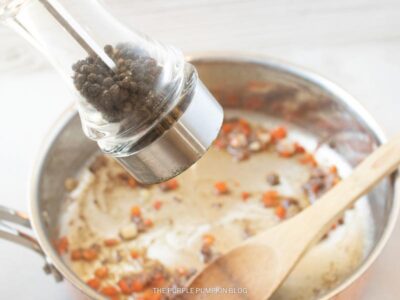 Anchovies and Chilies in Pan
