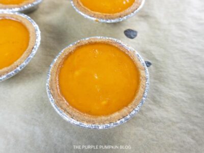 Baked Mini Pumpkin Pies