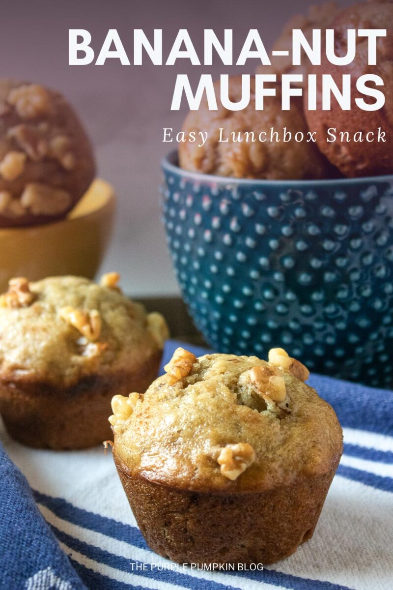 Banana-Nut Muffins - Easy Lunchbox Snack