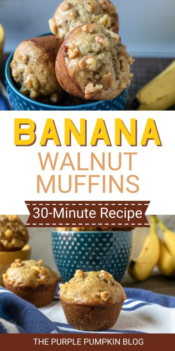 Banana Walnut Muffins (30-Minute Recipe)