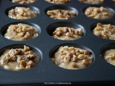 Banana Walnut Muffins Step 6