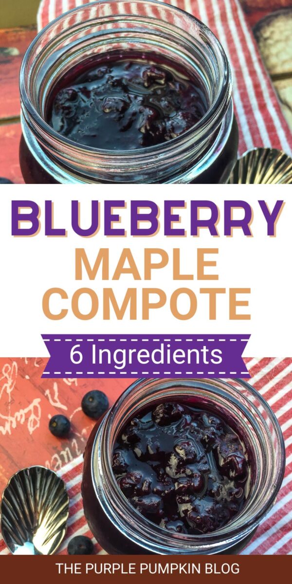 Blueberry Maple Compote (6 Ingredients!)