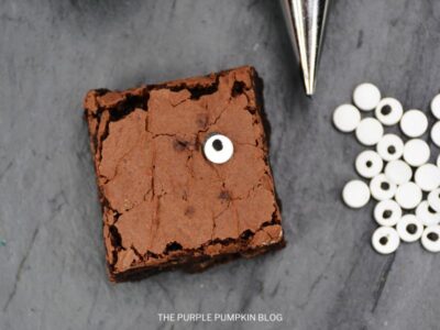 Brownie with Candy Eyeball