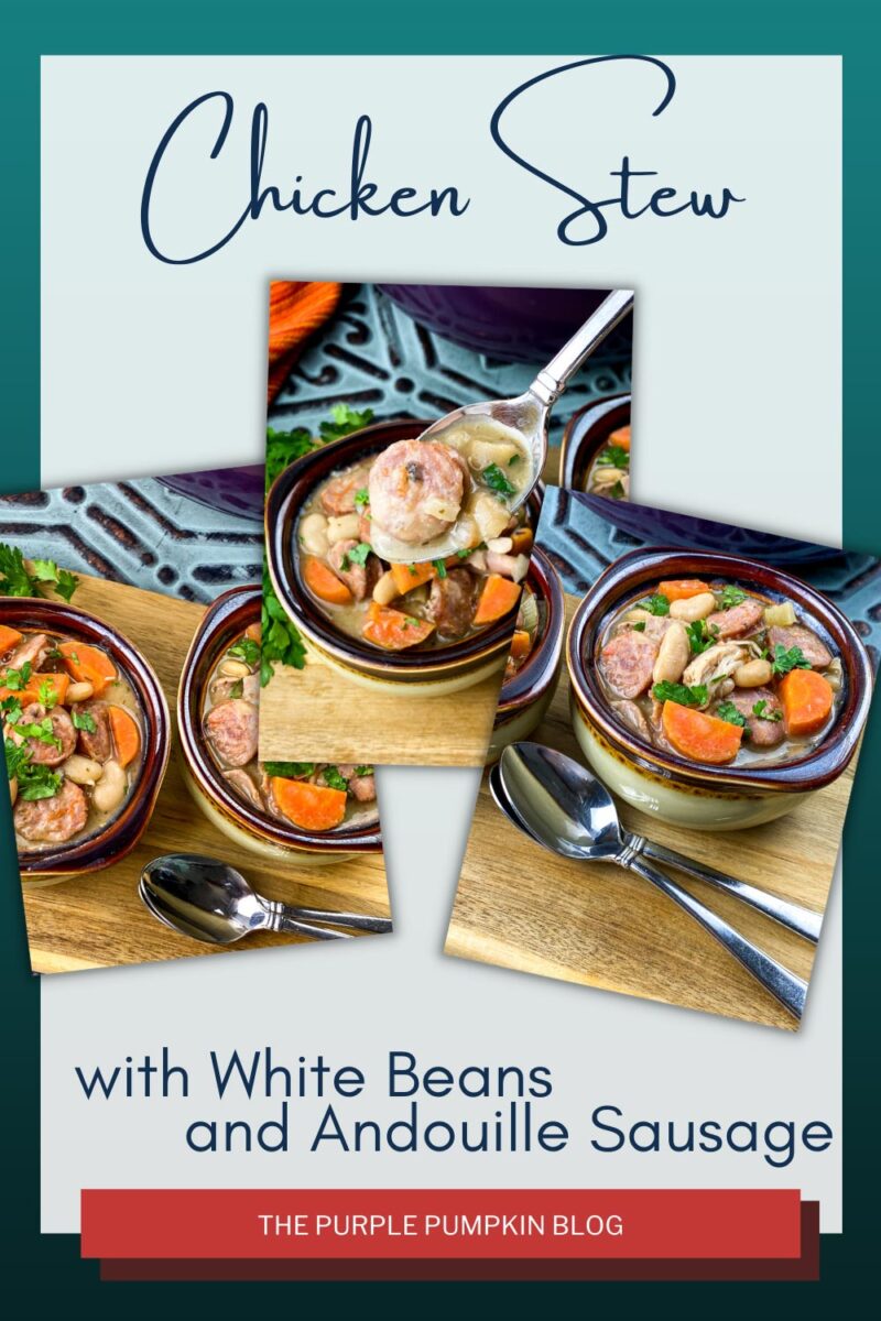 Chicken Stew Recipe with White Beans and Andouille Sausage