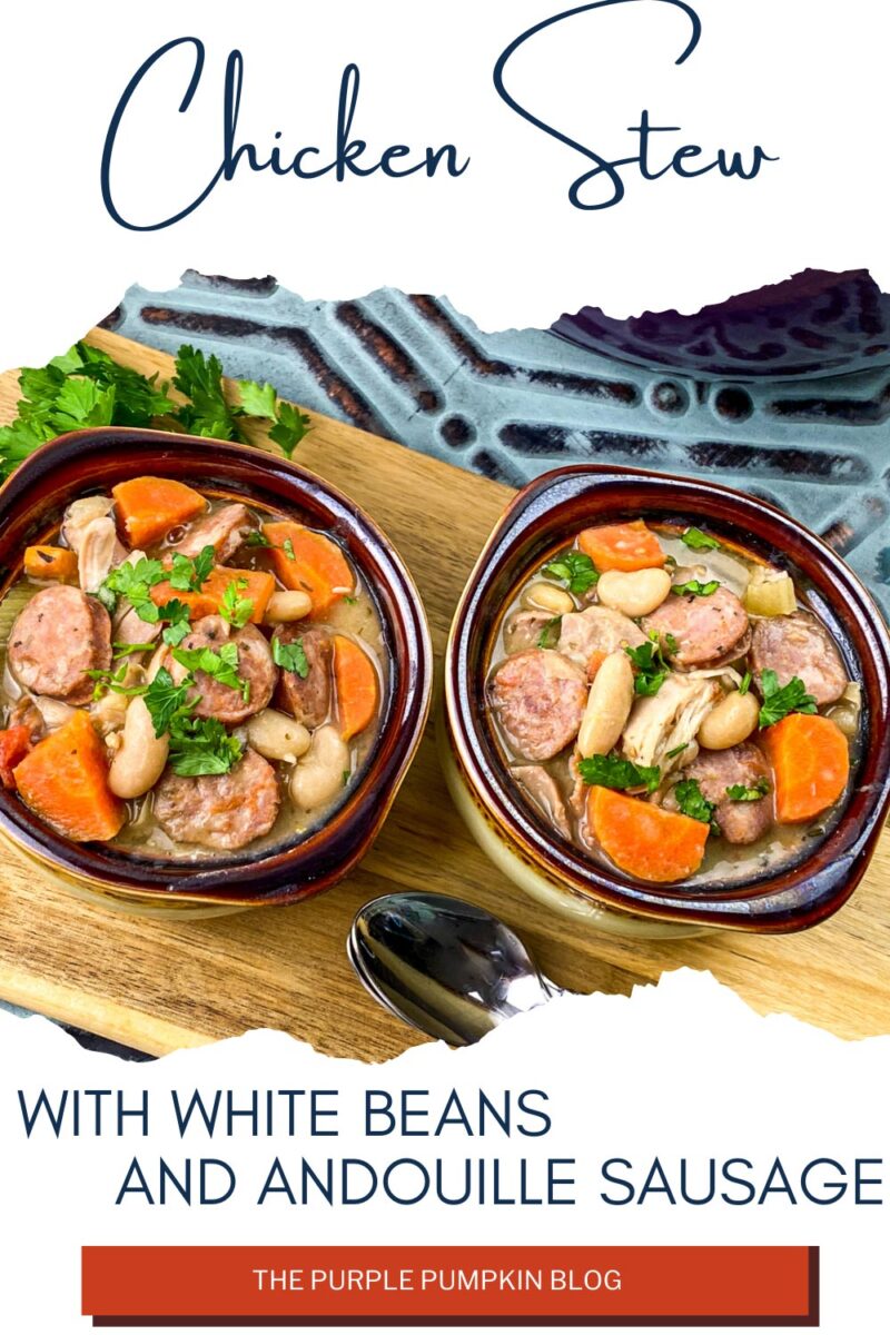 Chicken Stew with White Beans and Andouille Sausage