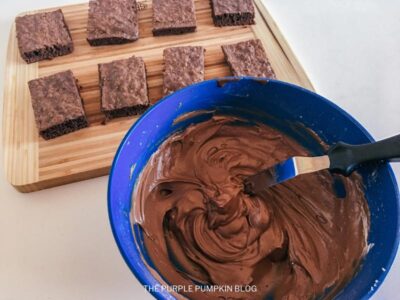 Chocolate Frosting in a Bowl