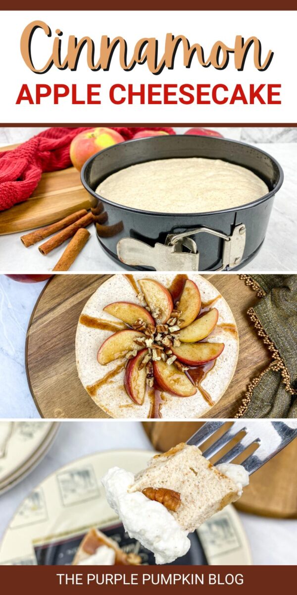 Cinnamon Apple Cheesecake