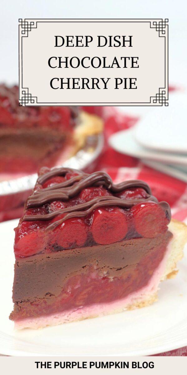 Deep Dish Chocolate Cherry Pie Recipe