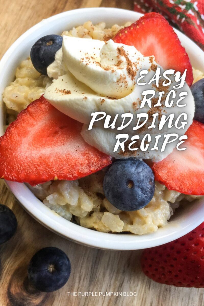 Easy Rice Pudding Recipe