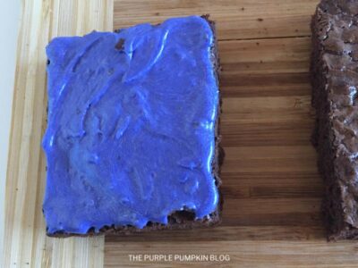 Frosting on top of Brownie