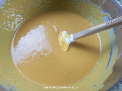 Fully Mixed Pumpkin Pie Filling
