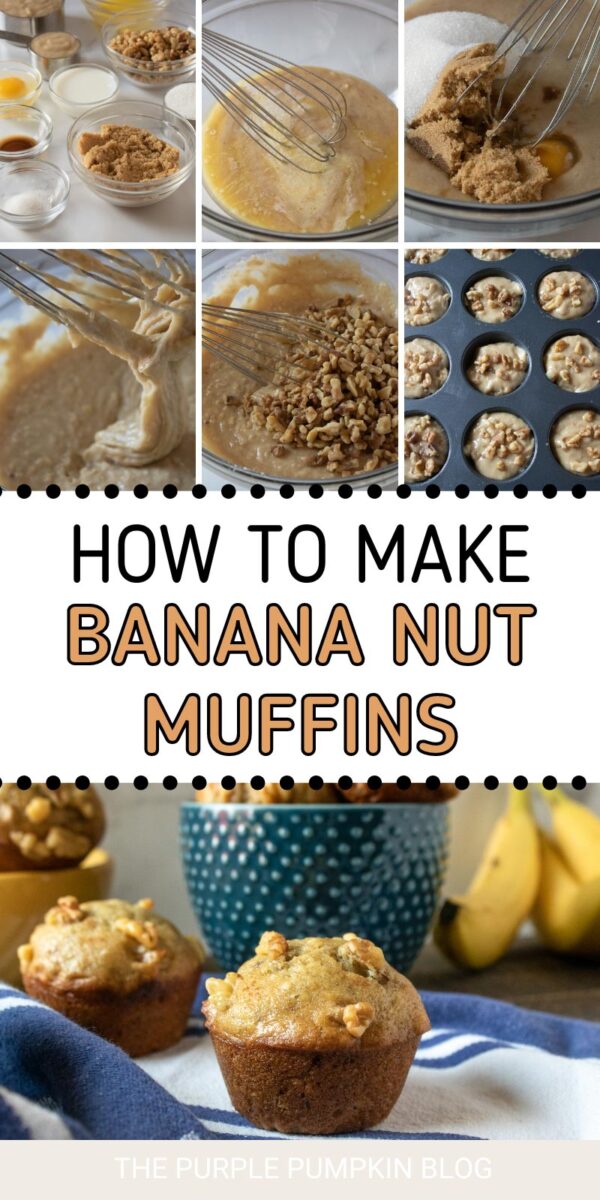 How to Make Easy Banana Nut Muffins