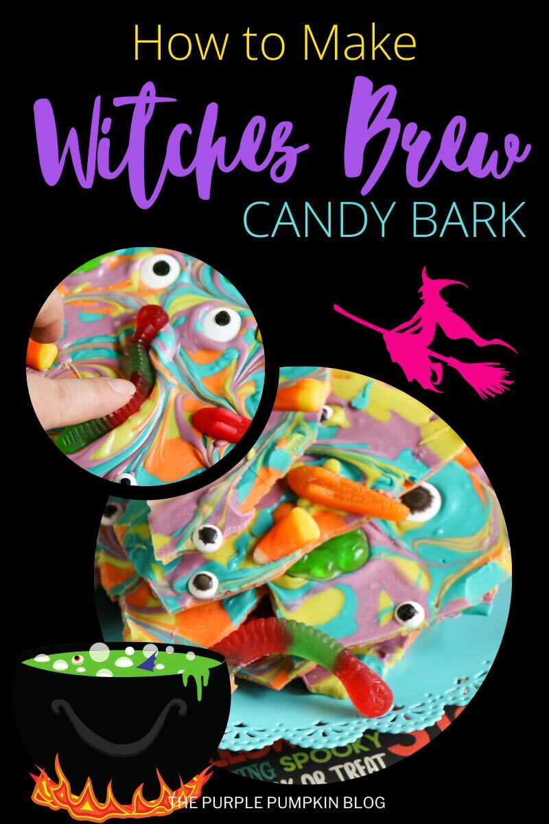 How to Make Witches Brew Candy Bark!