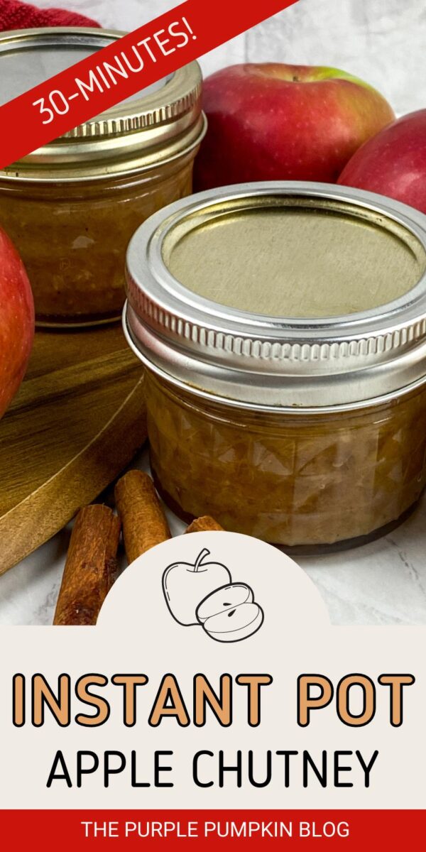 Instant Pot Apple Chutney in 30-Minutes