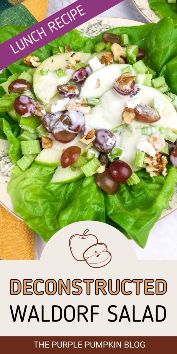 Lunch Recipe Idea - Deconstructed Waldorf Salad