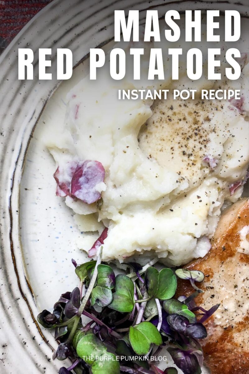 Mashed Red Potatoes - Instant Pot Recipe