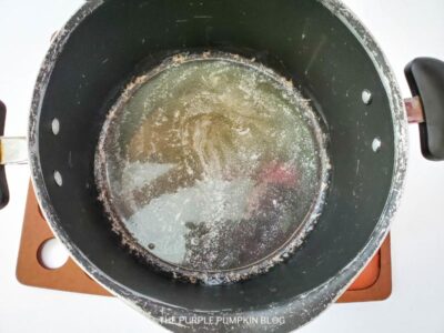 Melted Butter in Pan
