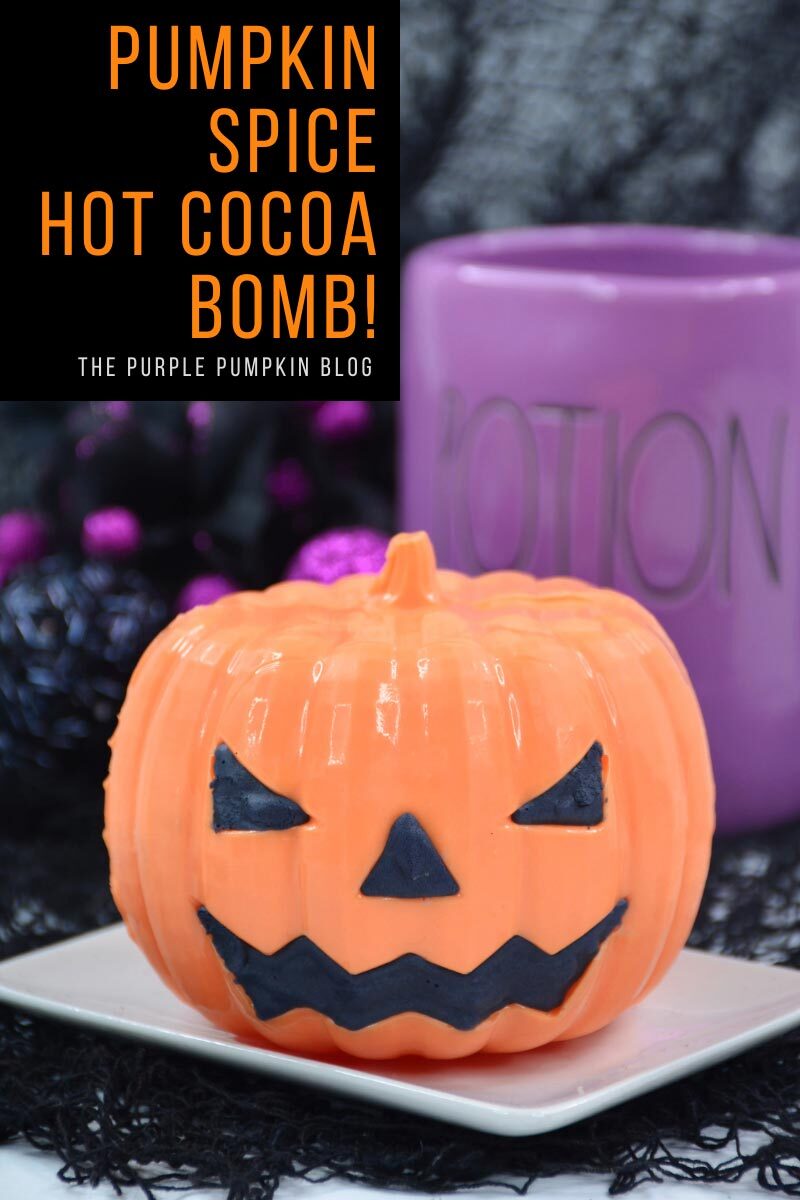 Pumpkin Spice Hot Coca Bomb!