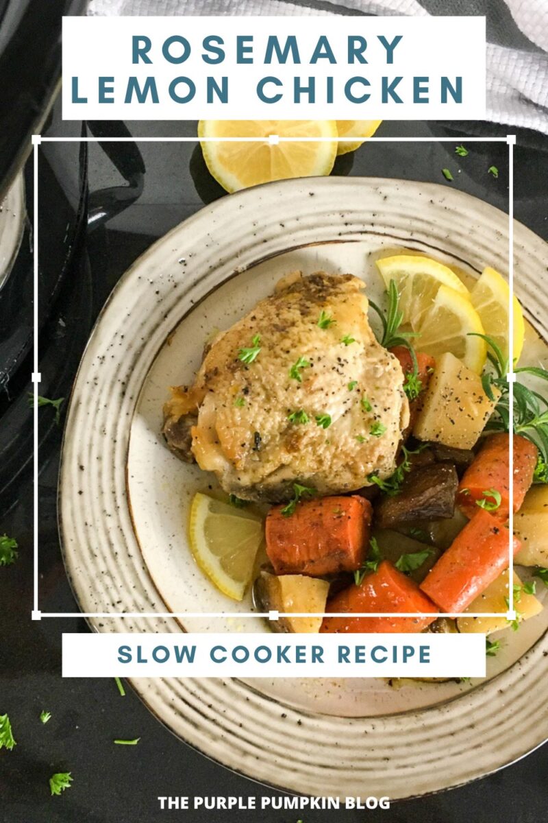 Rosemary Lemon Chicken - Slow Cooker Recipe