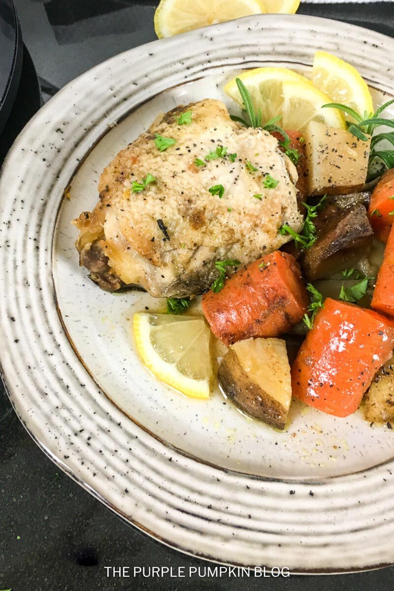 Rosemary Lemon Chicken Thighs Recipe