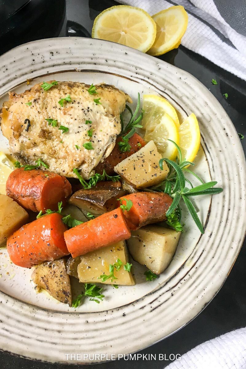 Rosemary Lemon Chicken Thighs Recipe