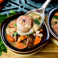 Rustic Chicken & White Bean Stew Recipe